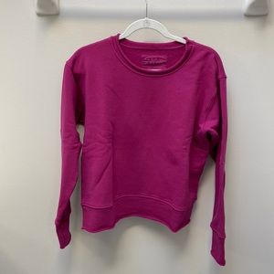 Fuschia sweatshirt